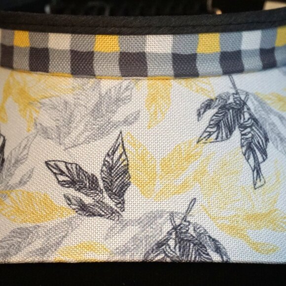 Glove It Citrus and Slate Visor Bungy Cord Back Women’s OSFM - Picture 3 of 9